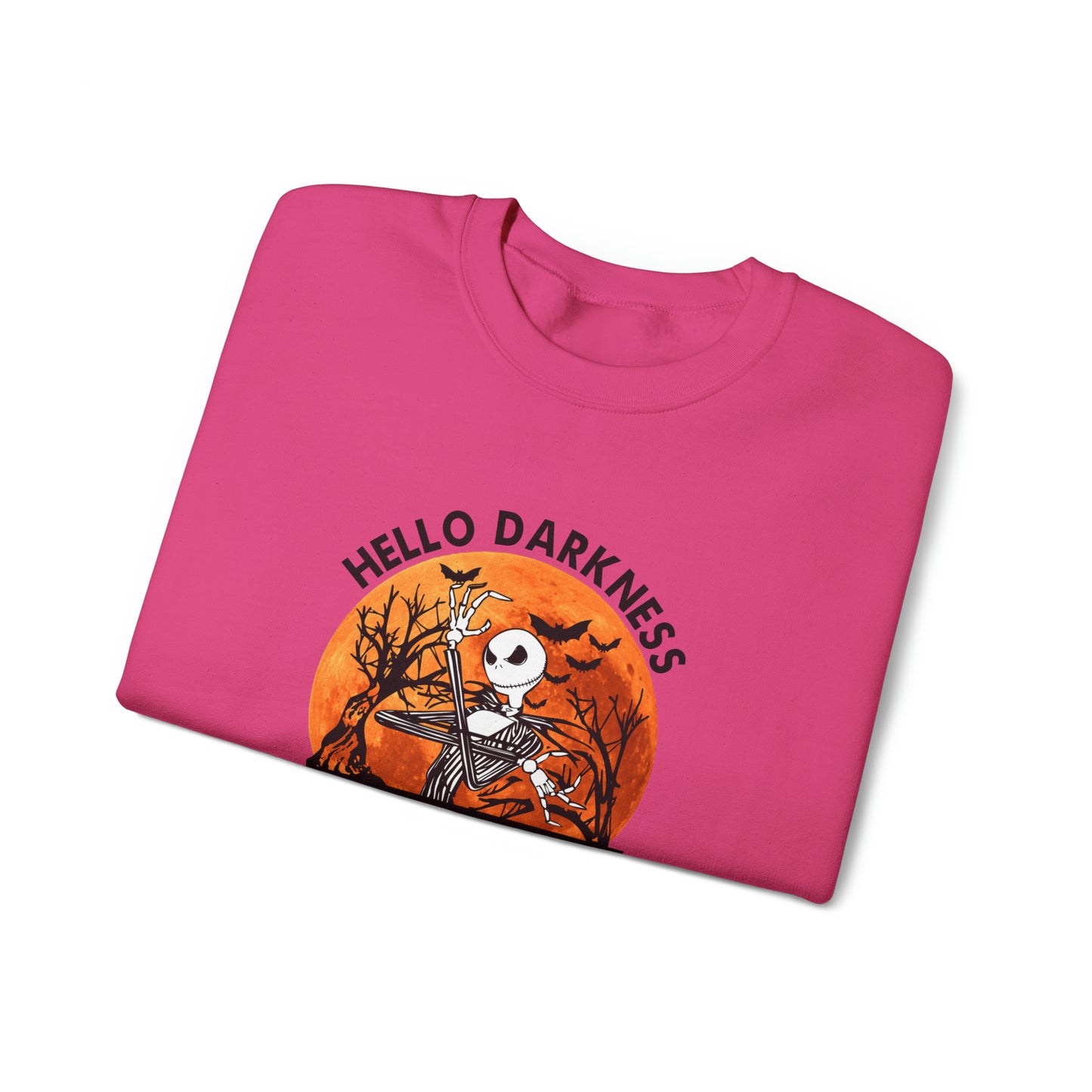 Hello Darkness My Old Friend, Unisex Heavy Blend™ Crewneck Sweatshirt