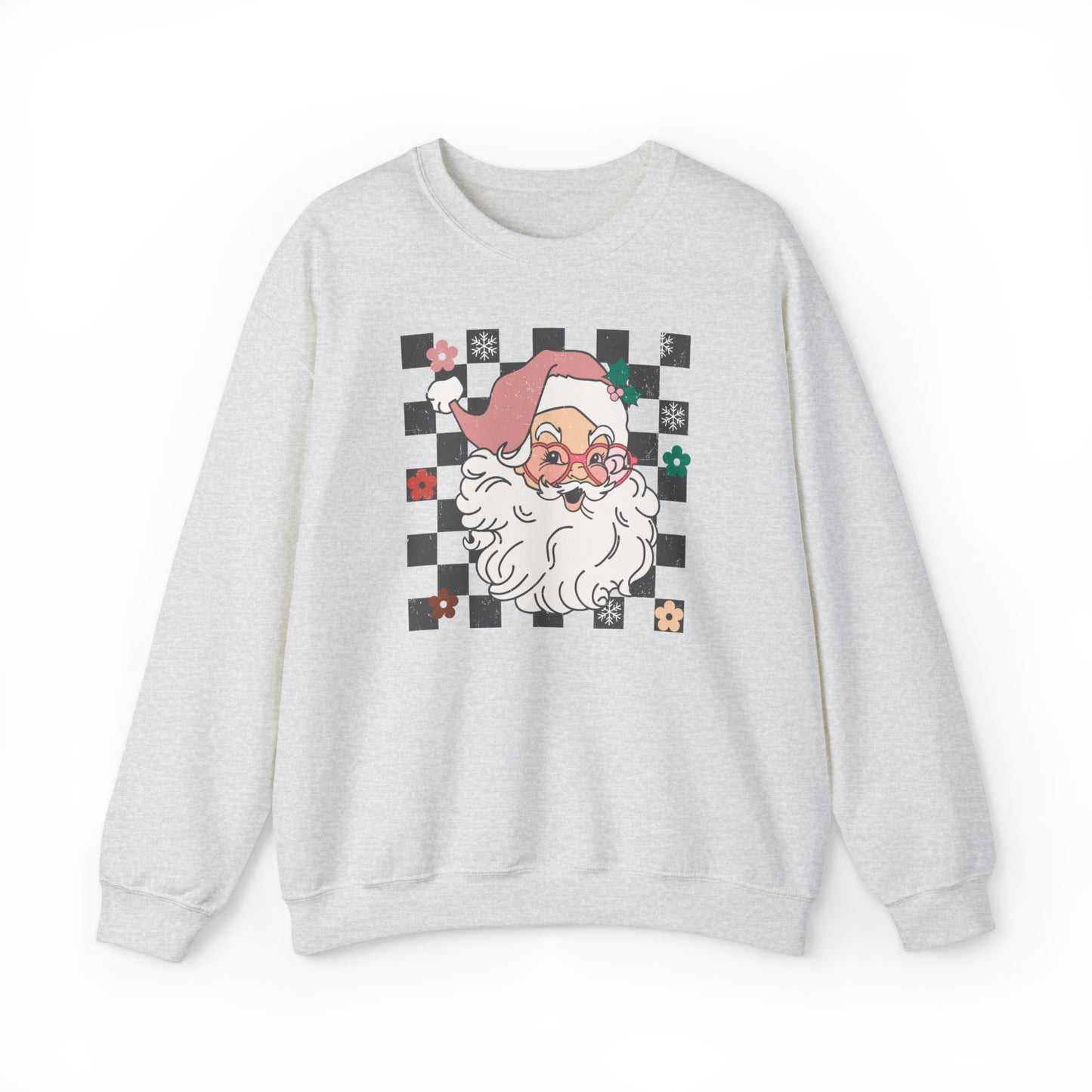 Jolly Santa, Unisex Heavy Blend™ Crewneck Sweatshirt