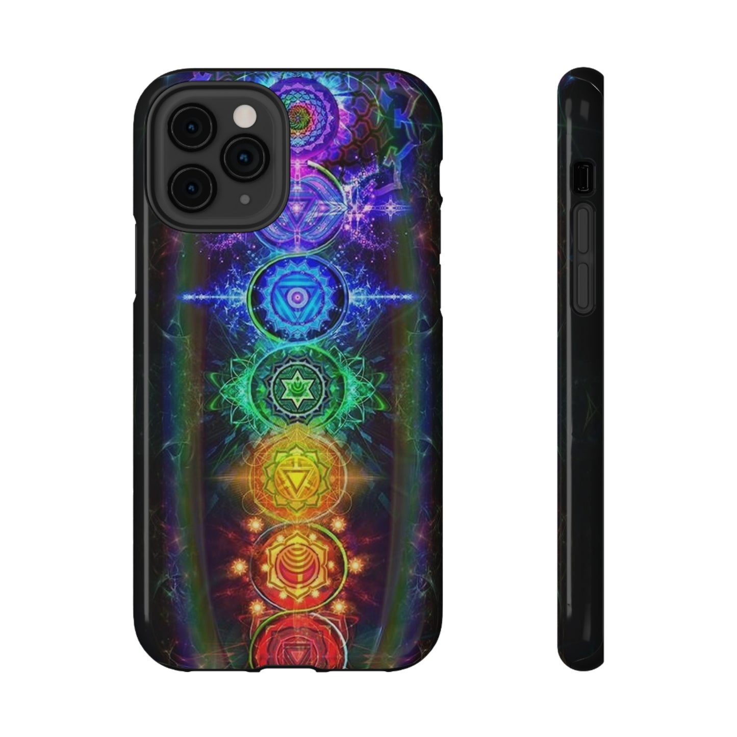 Chakra Print Impact-Resistant Cases