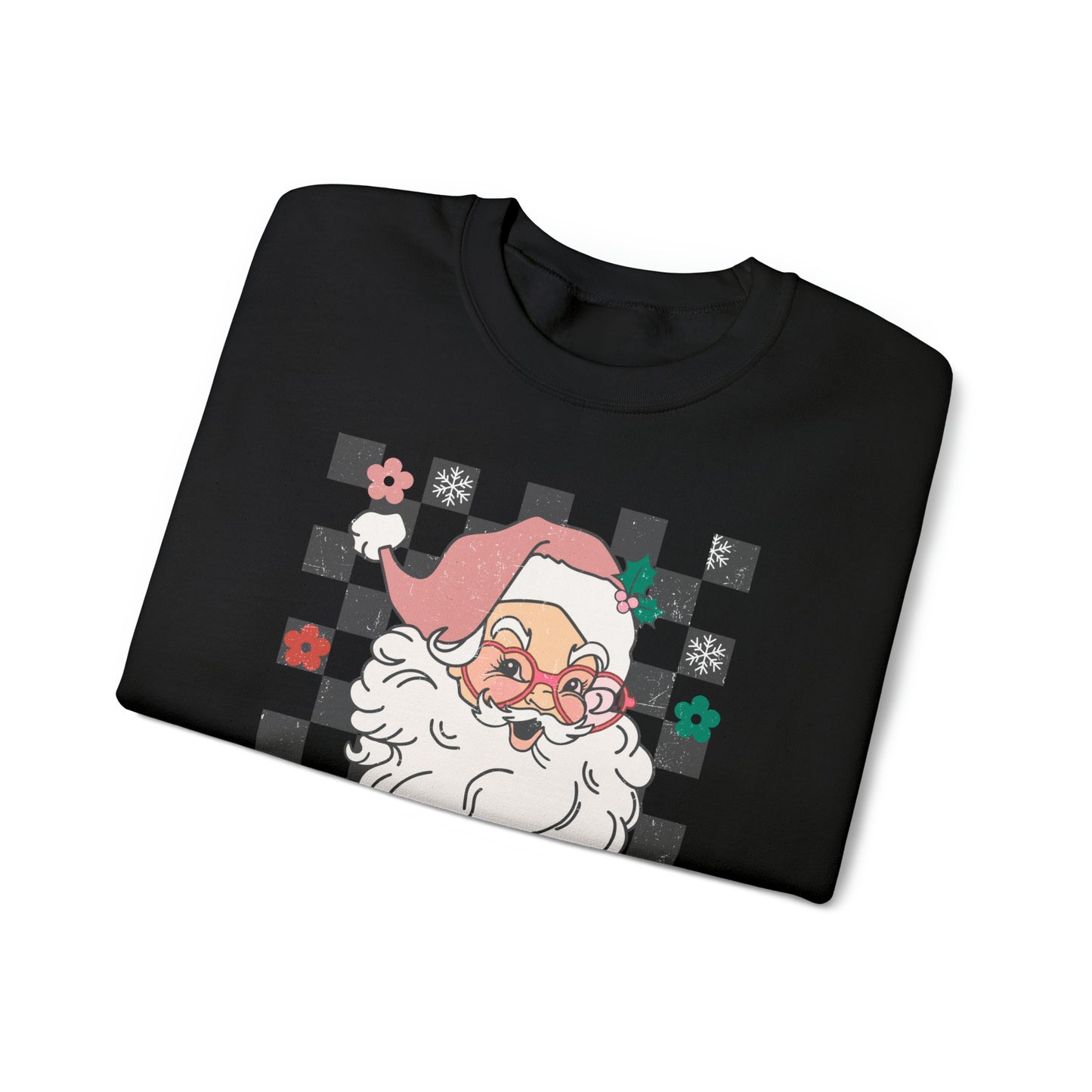 Jolly Santa, Unisex Heavy Blend™ Crewneck Sweatshirt