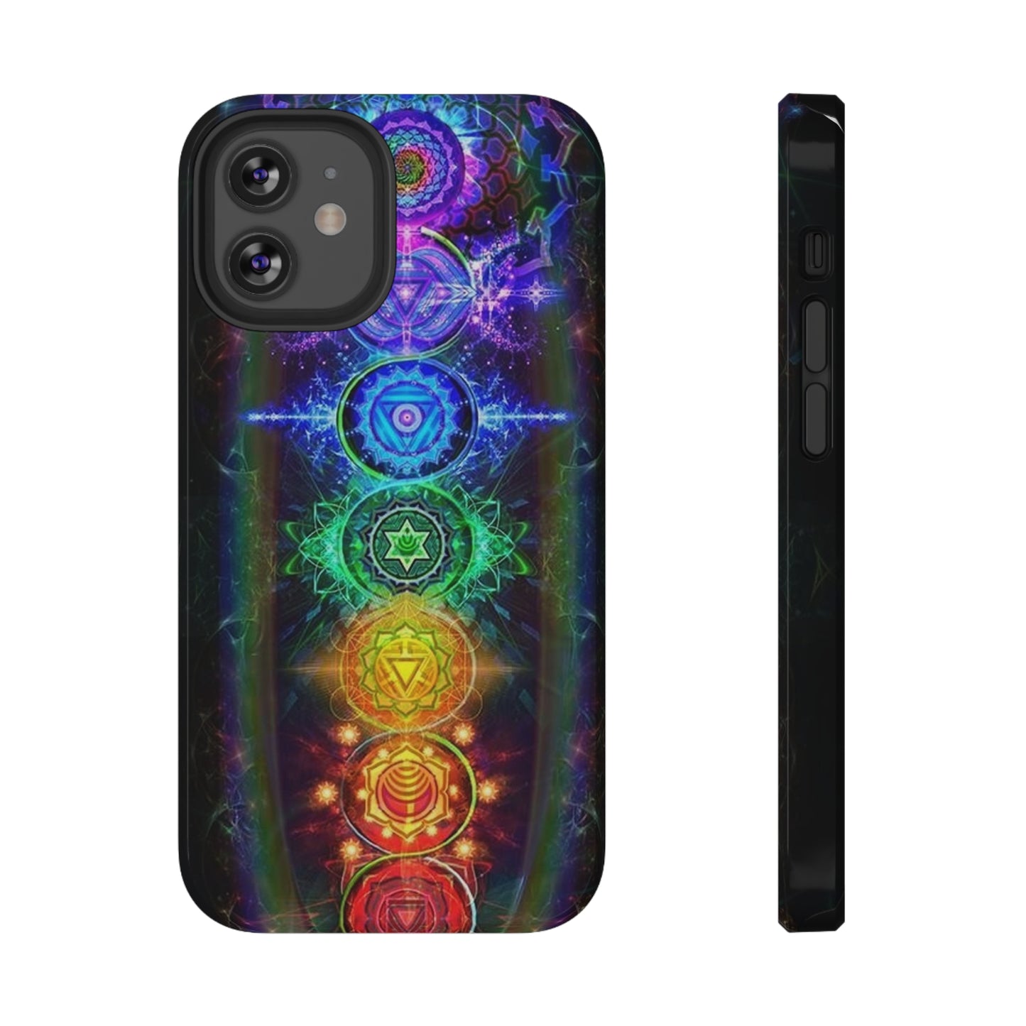 Chakra Print Impact-Resistant Cases