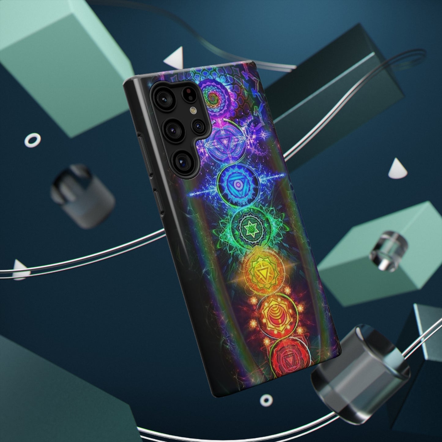Chakra Print Impact-Resistant Cases
