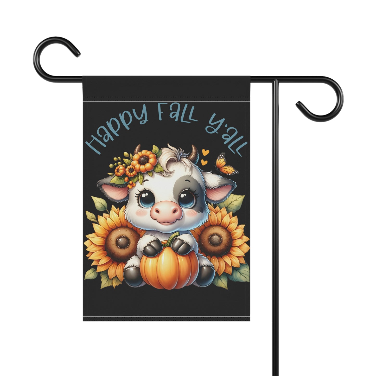 Garden Flag - Happy Fall Y’all Banner