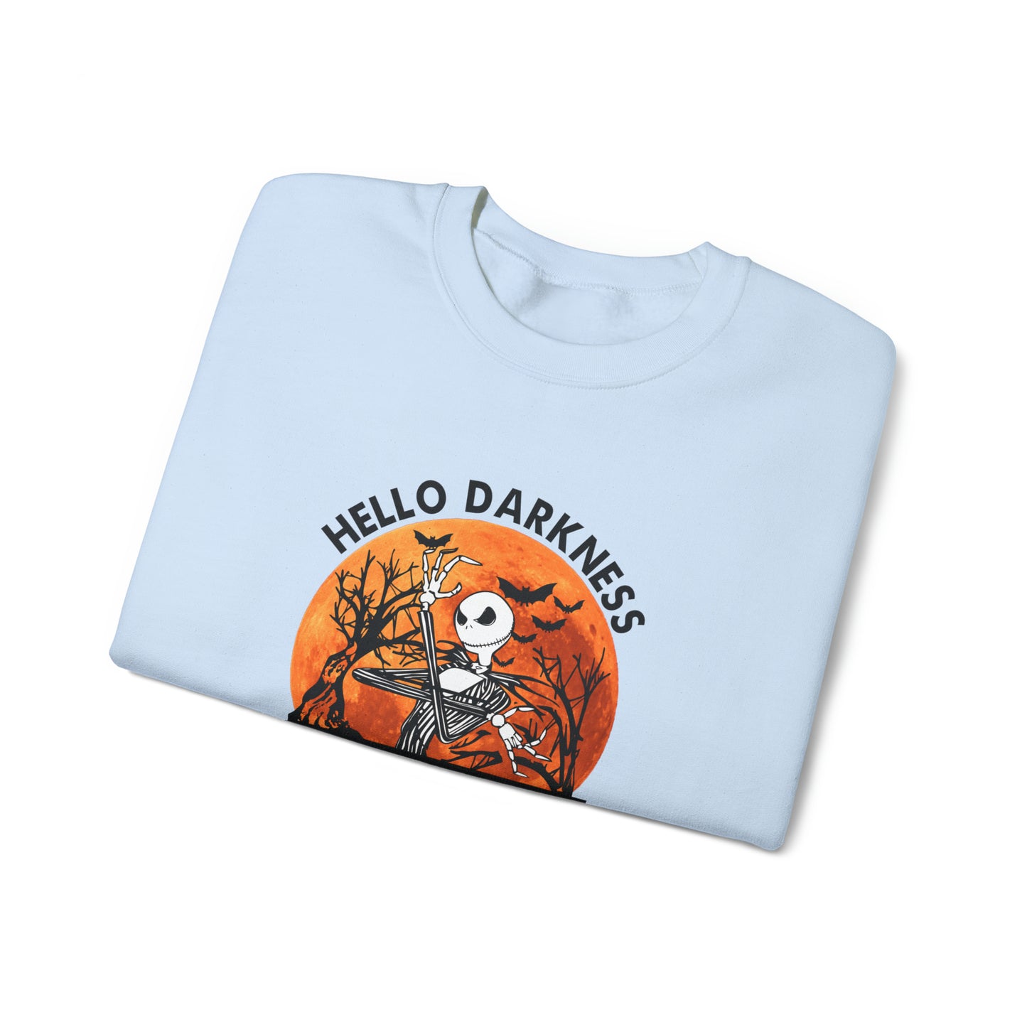 Hello Darkness My Old Friend, Unisex Heavy Blend™ Crewneck Sweatshirt