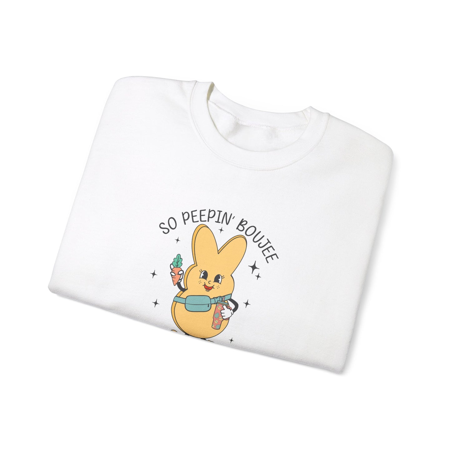 So Peein’ Boujee, Unisex Heavy Blend™ Crewneck Sweatshirt