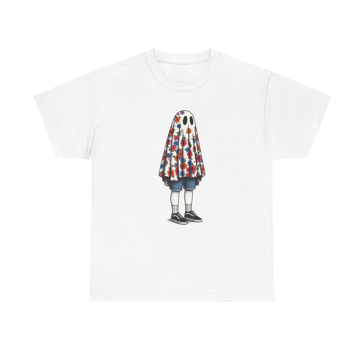 Unisex Tee - Jean Flower Ghost Tee
