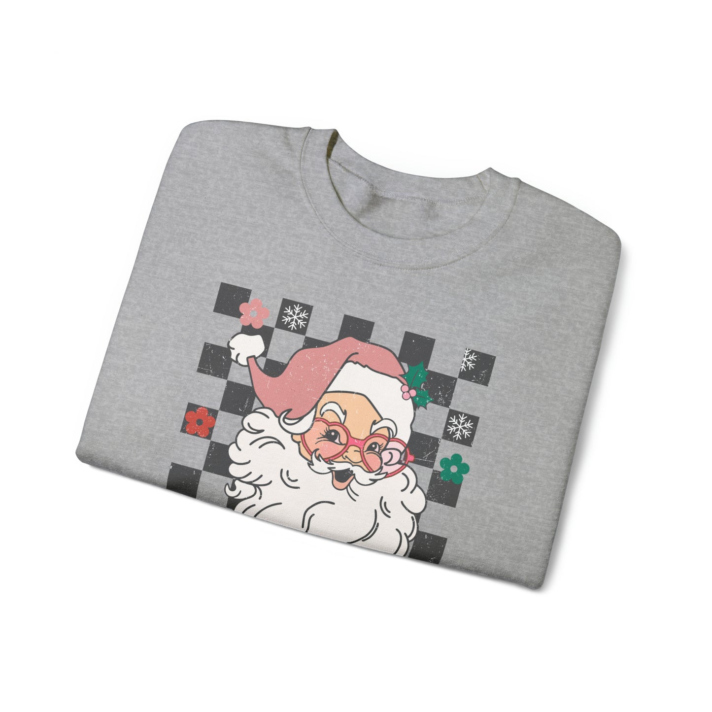 Jolly Santa, Unisex Heavy Blend™ Crewneck Sweatshirt