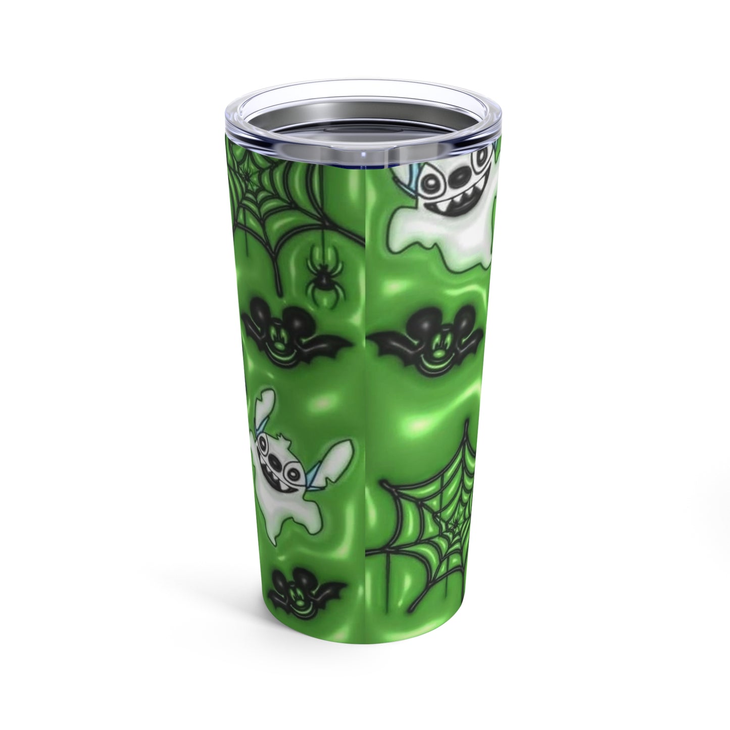 Halloween Print, Skinny Steel Tumbler with Straw, 20oz