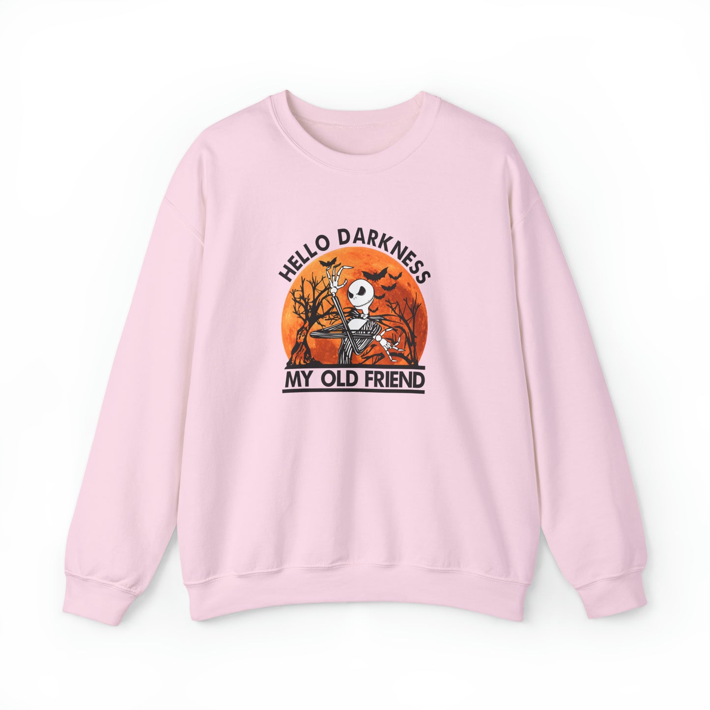Hello Darkness My Old Friend, Unisex Heavy Blend™ Crewneck Sweatshirt