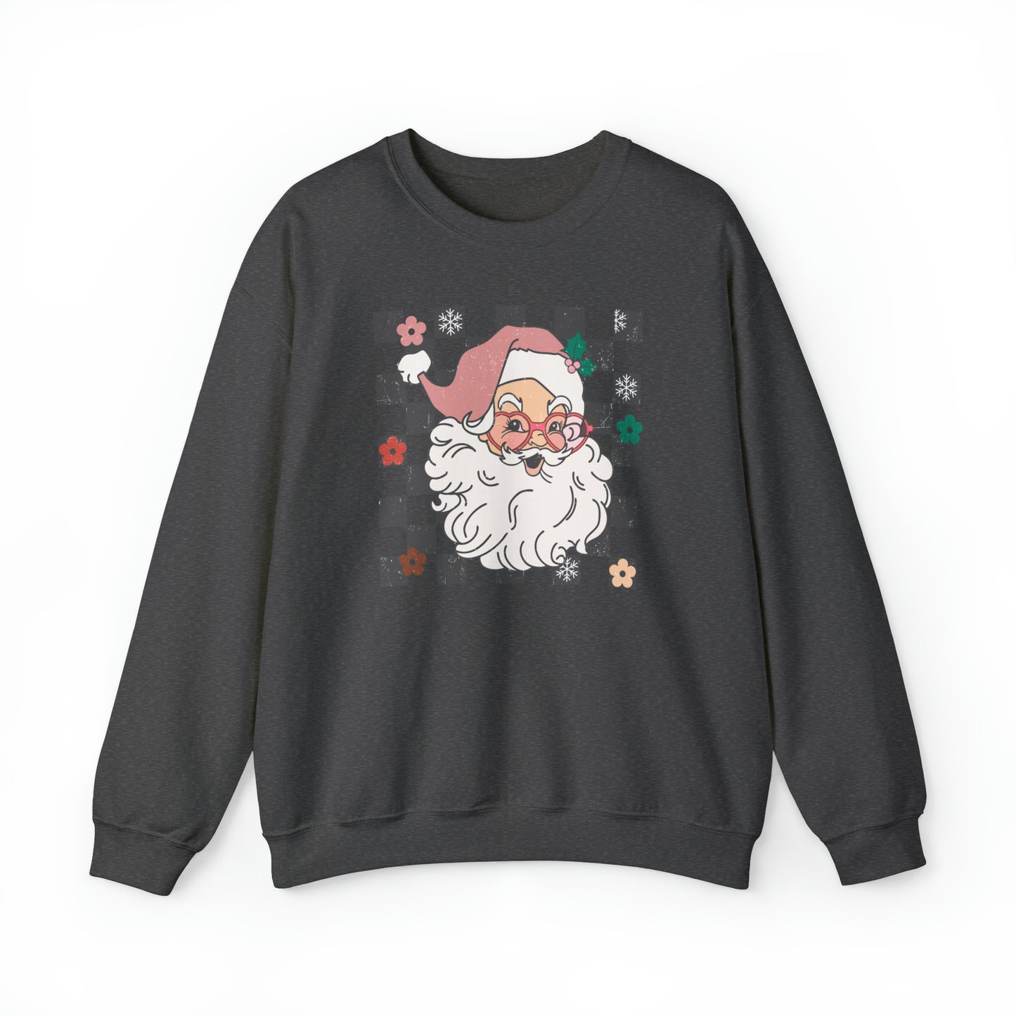 Jolly Santa, Unisex Heavy Blend™ Crewneck Sweatshirt