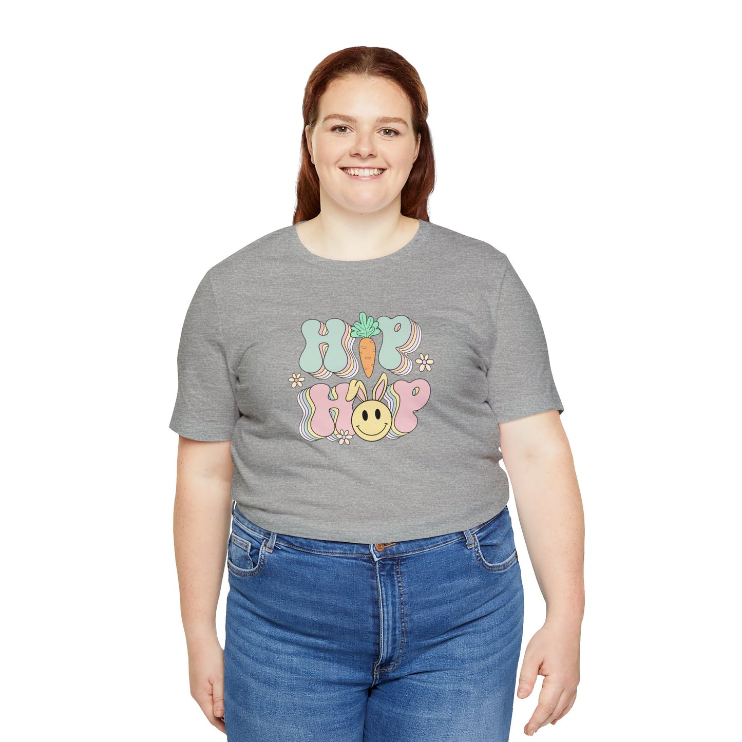 Hip Hop Print Jersey Short Sleeve Tee