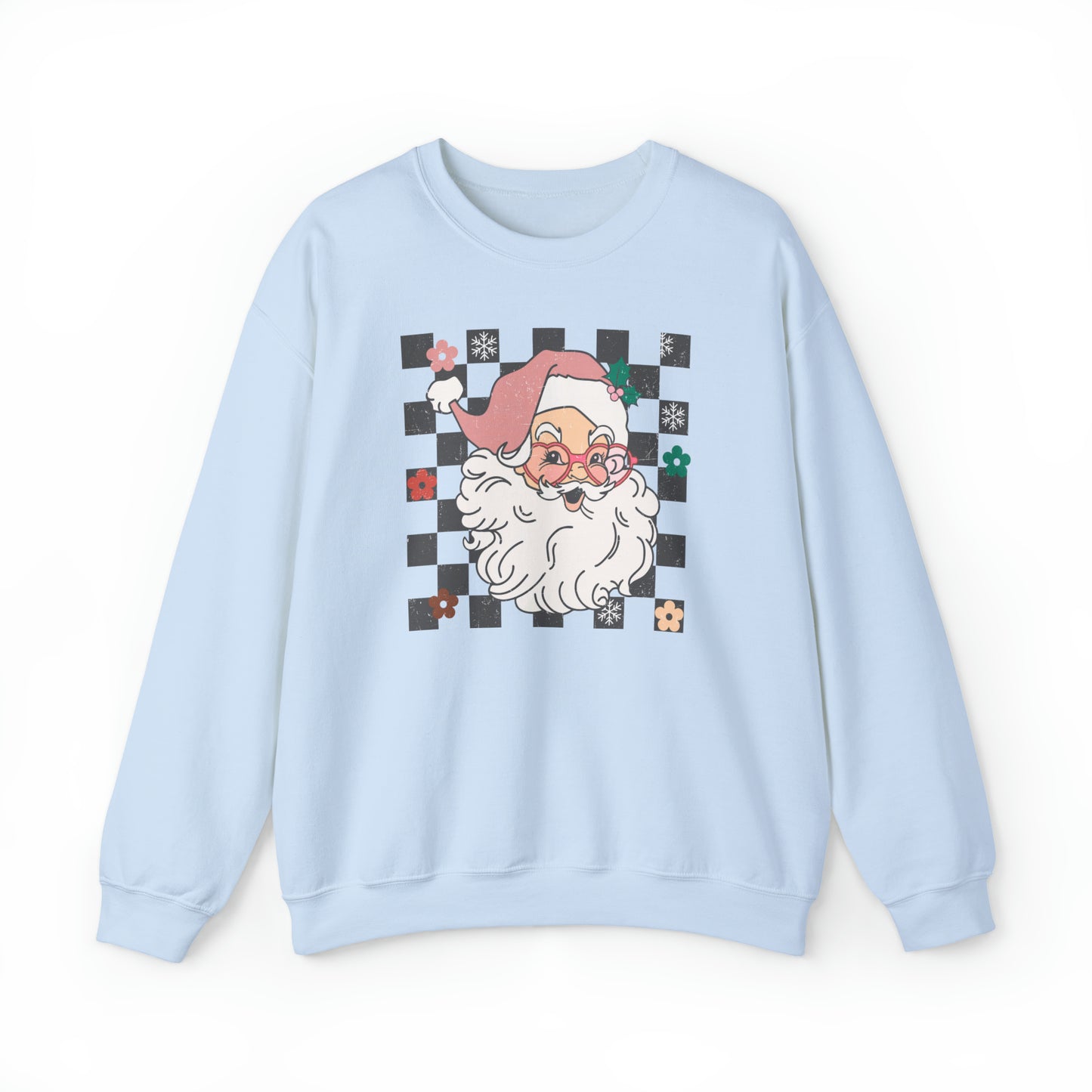 Jolly Santa, Unisex Heavy Blend™ Crewneck Sweatshirt