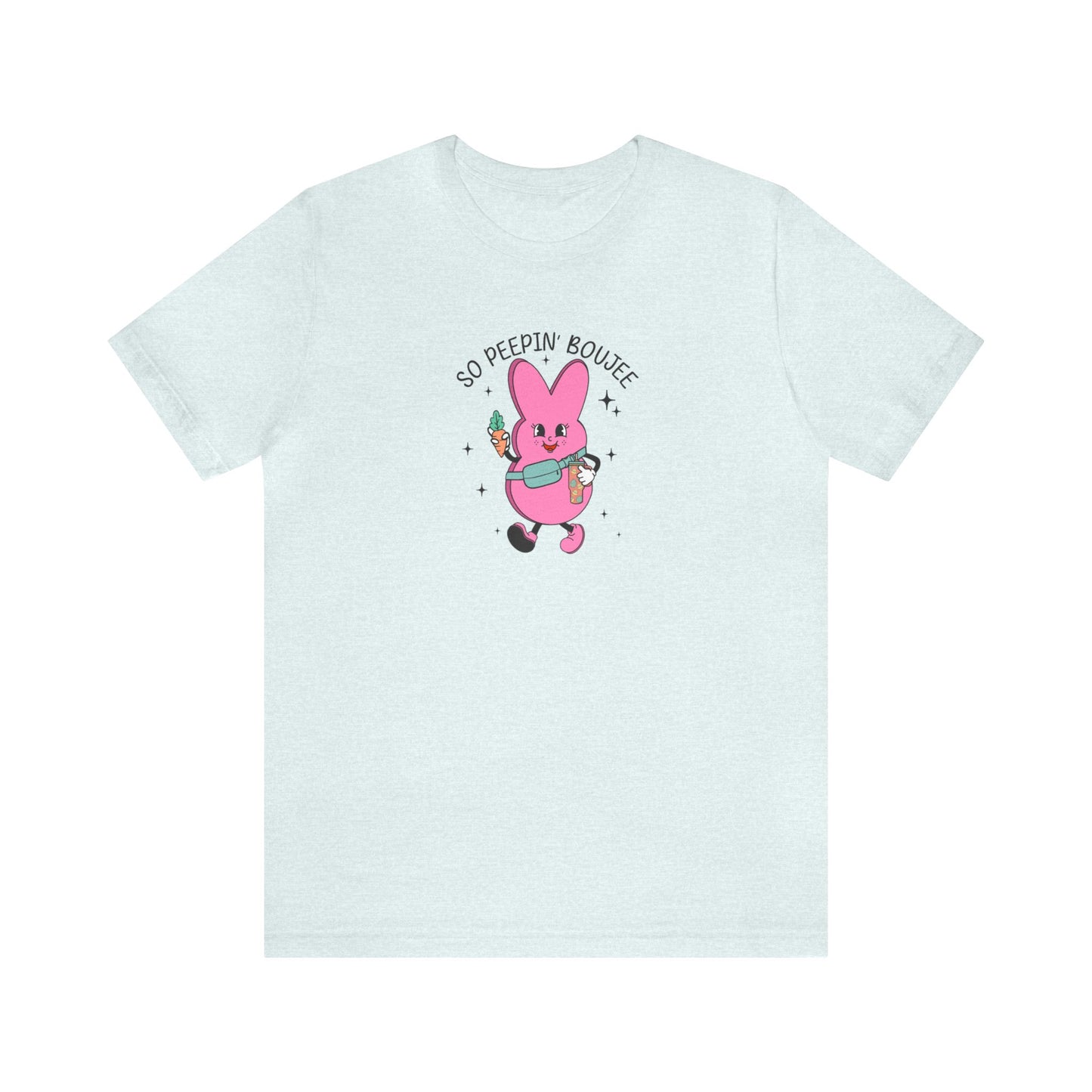 So Peepin’ Boujee Print Jersey Short Sleeve Tee