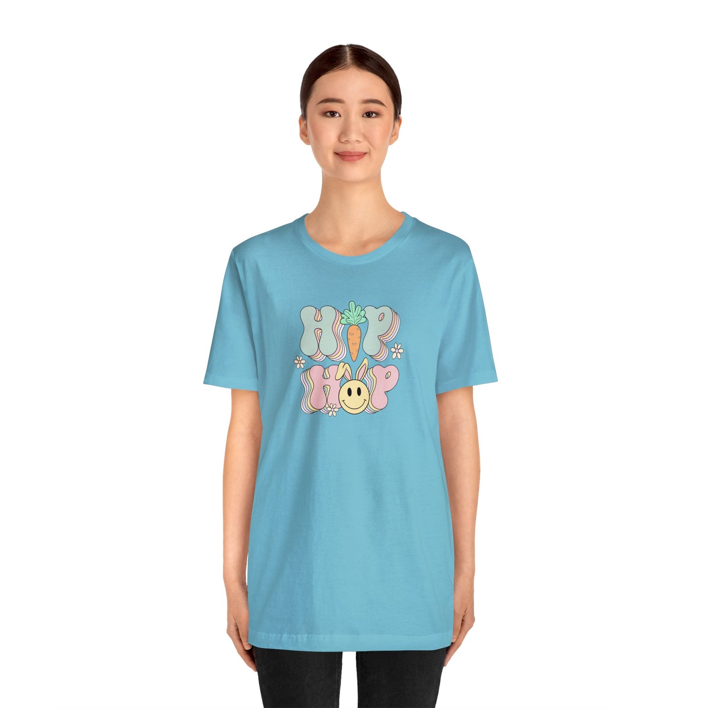 Hip Hop Print Jersey Short Sleeve Tee