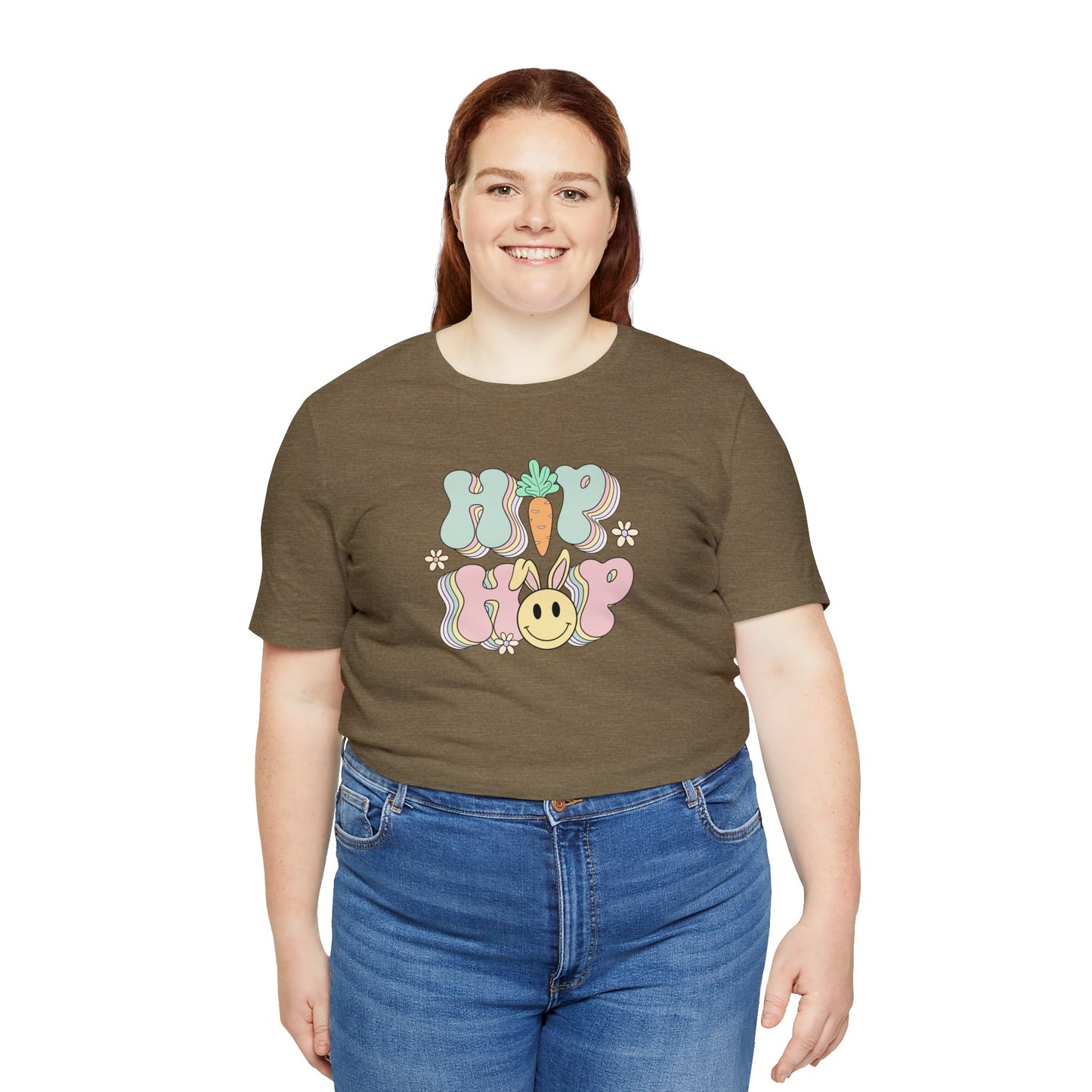 Hip Hop Print Jersey Short Sleeve Tee