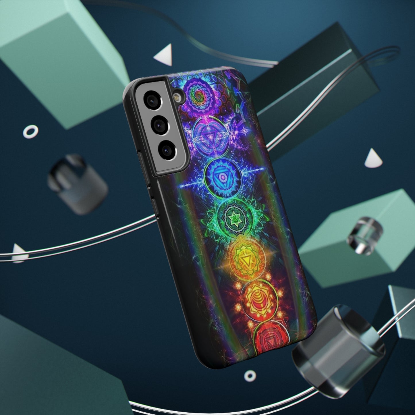 Chakra Print Impact-Resistant Cases