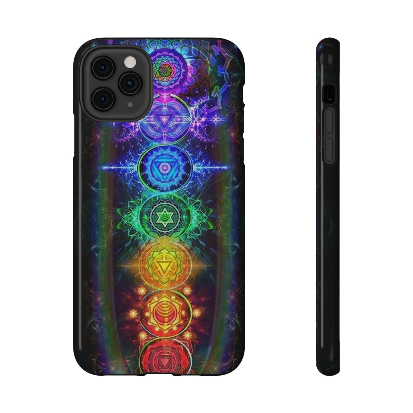 Chakra Print Impact-Resistant Cases