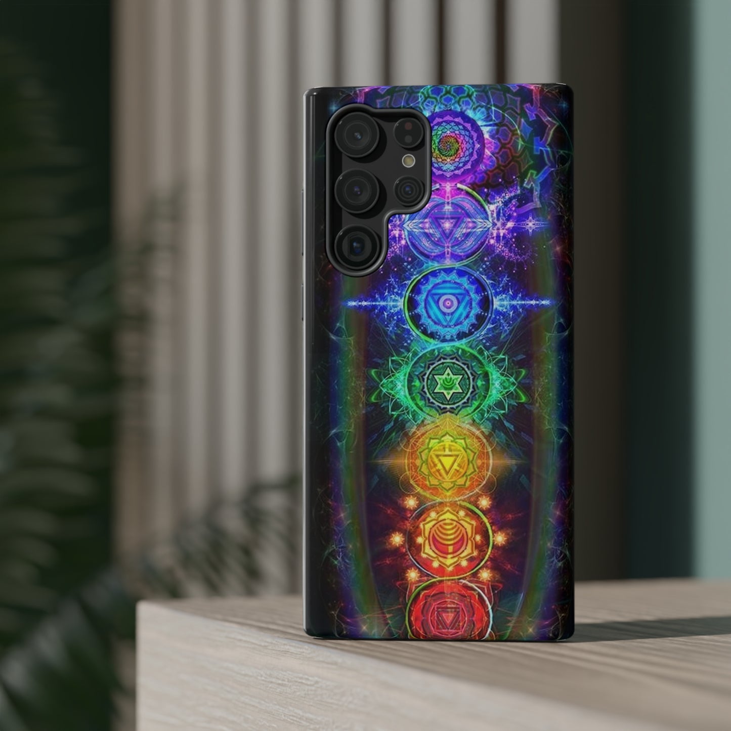 Chakra Print Impact-Resistant Cases