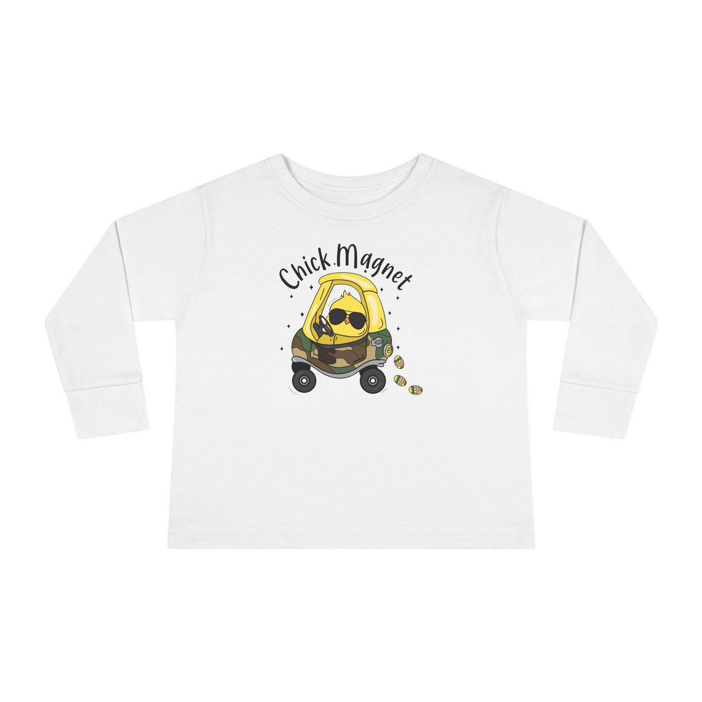 Chick Magnet Toddler Long Sleeve Tee