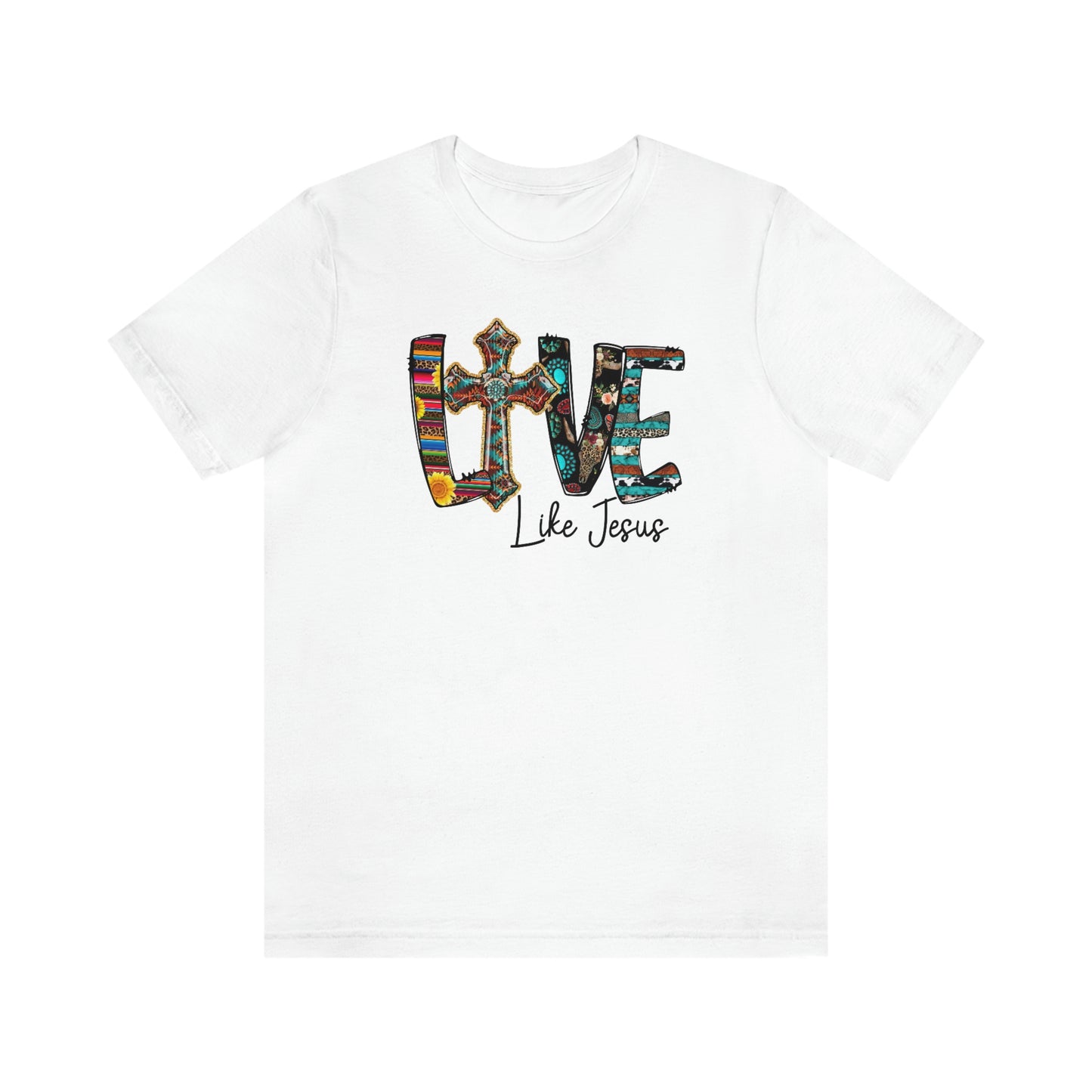 Live Like Jesus Unisex Jersey Short Sleeve Tee
