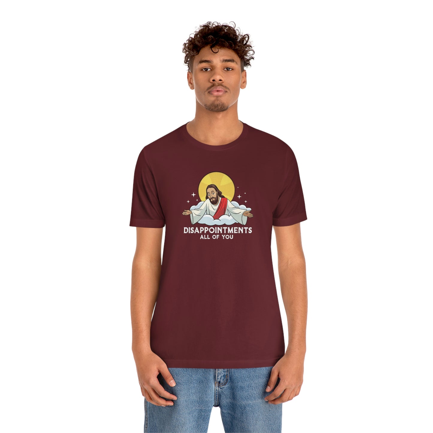 Funny Jesus, Disappointments All Of You, Jersey Short Sleeve Tee