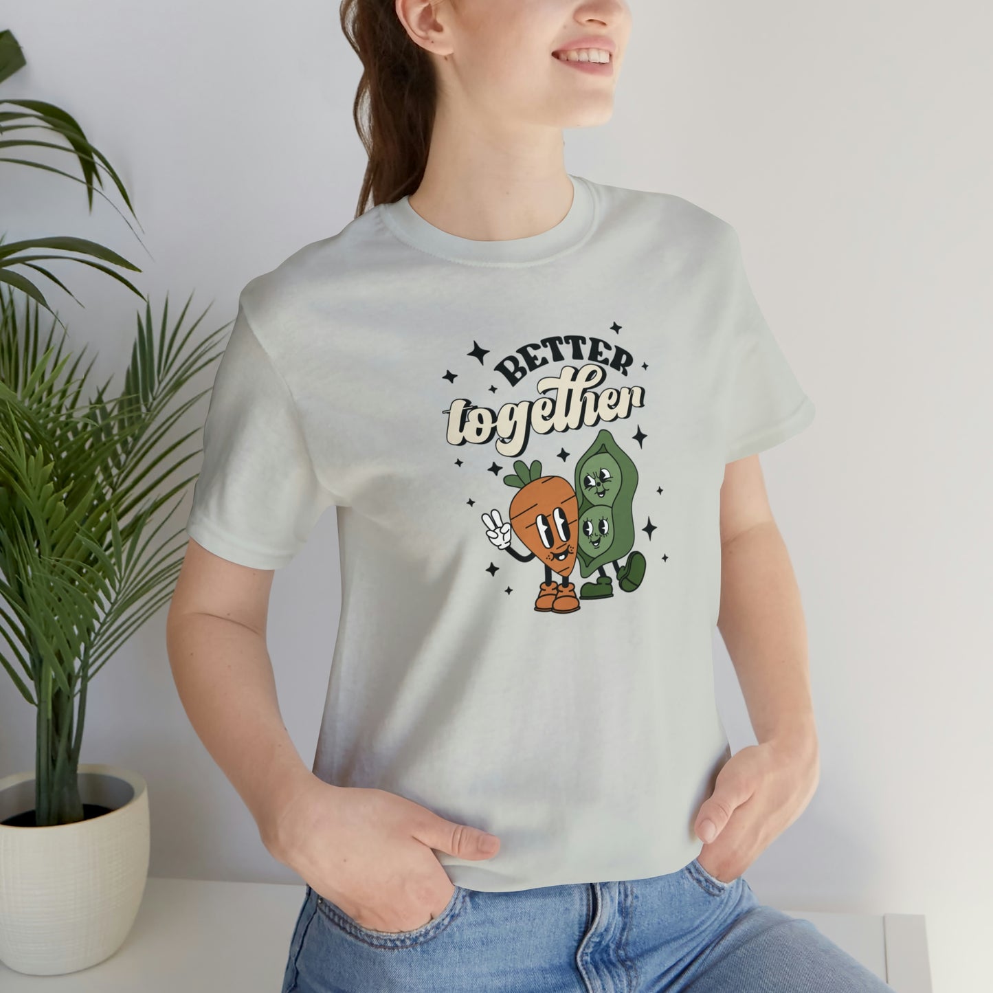 Better Together Print Jersey Short Sleeve Tee