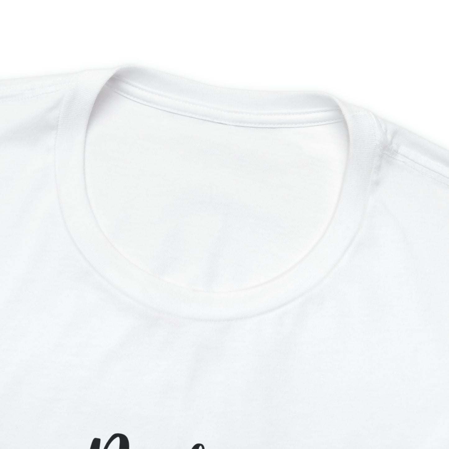 Resting Smile Face Print Jersey Short Sleeve Tee