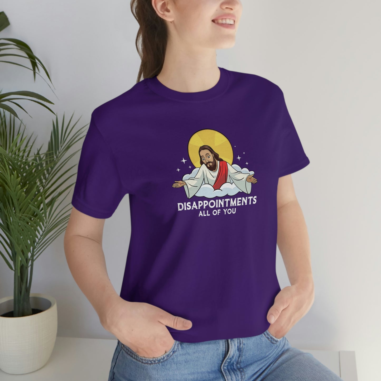 Funny Jesus, Disappointments All Of You, Jersey Short Sleeve Tee