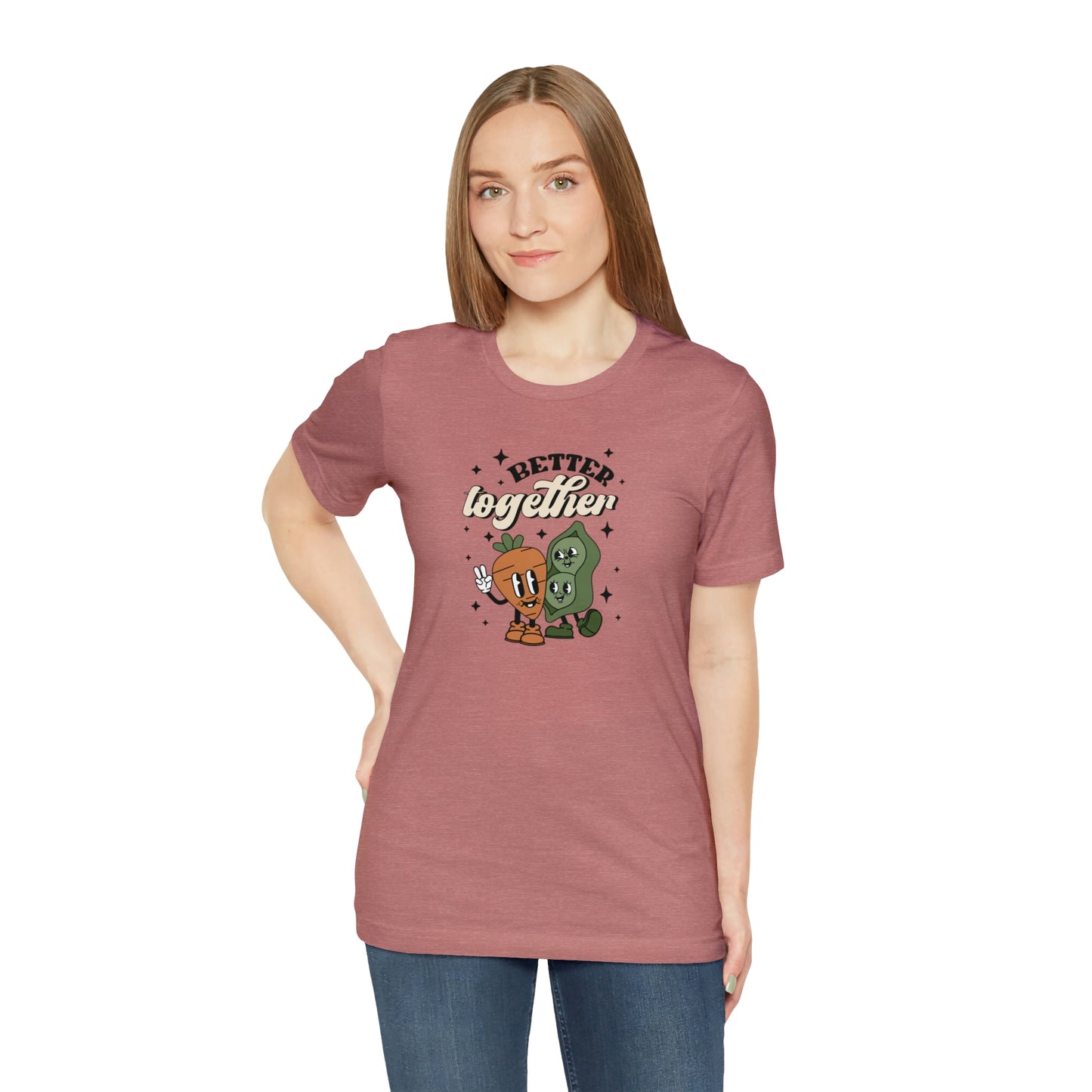 Better Together Print Jersey Short Sleeve Tee