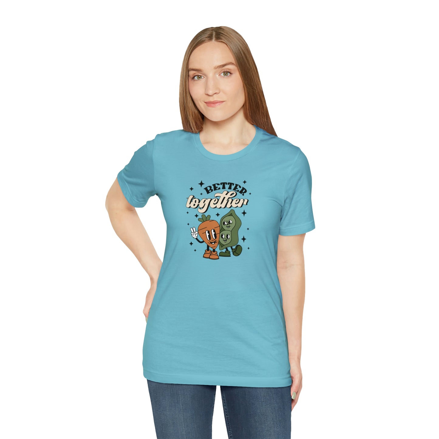 Better Together Print Jersey Short Sleeve Tee