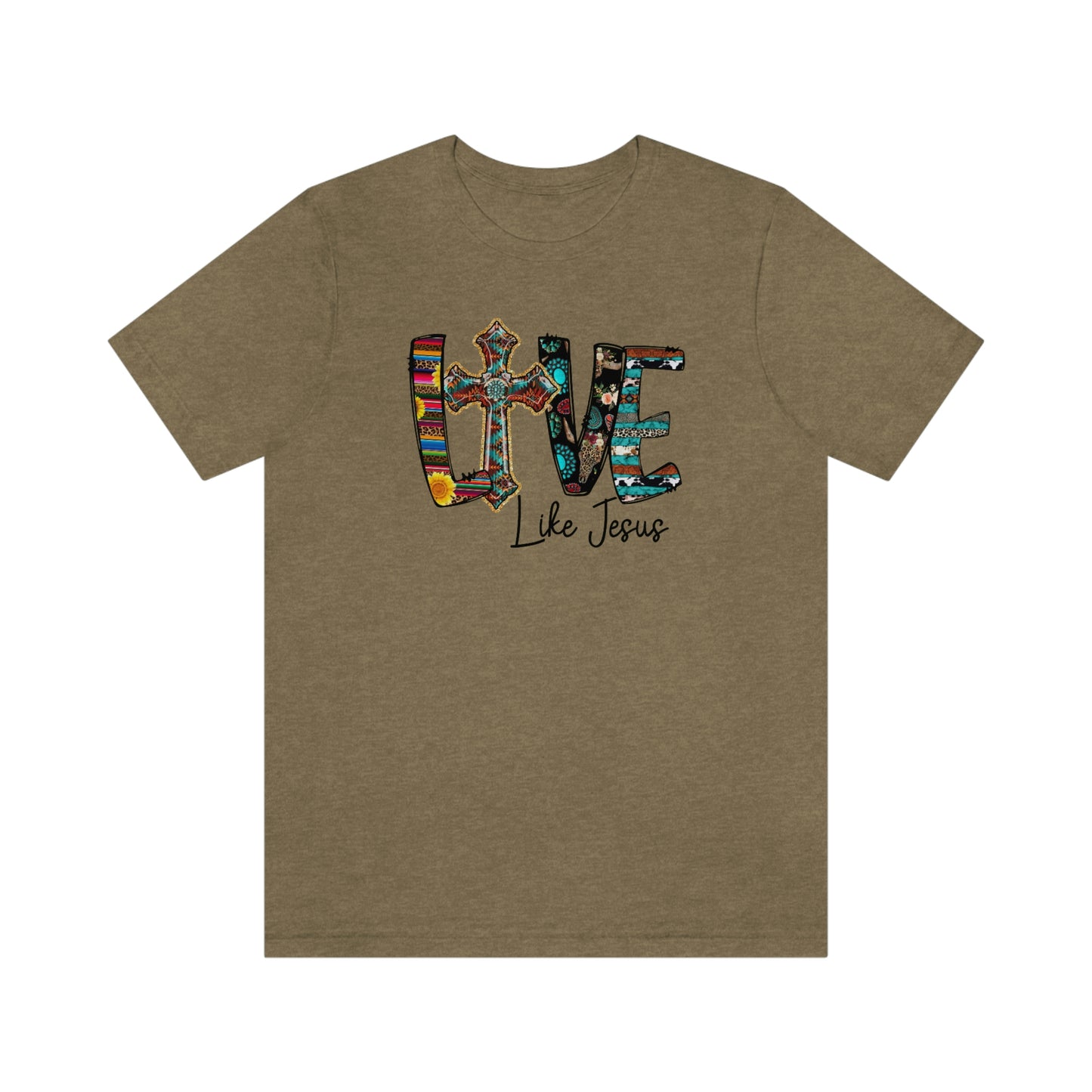 Live Like Jesus Unisex Jersey Short Sleeve Tee