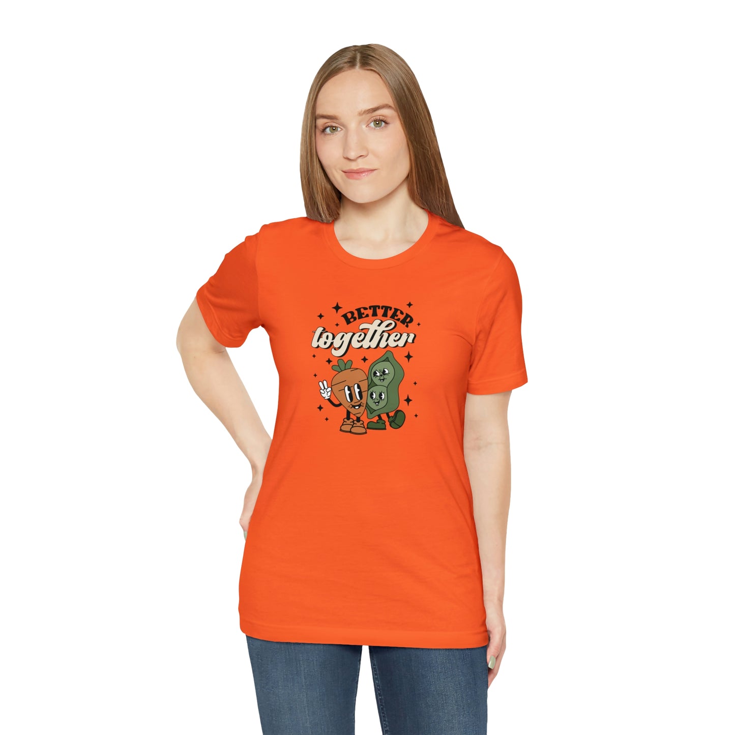 Better Together Print Jersey Short Sleeve Tee