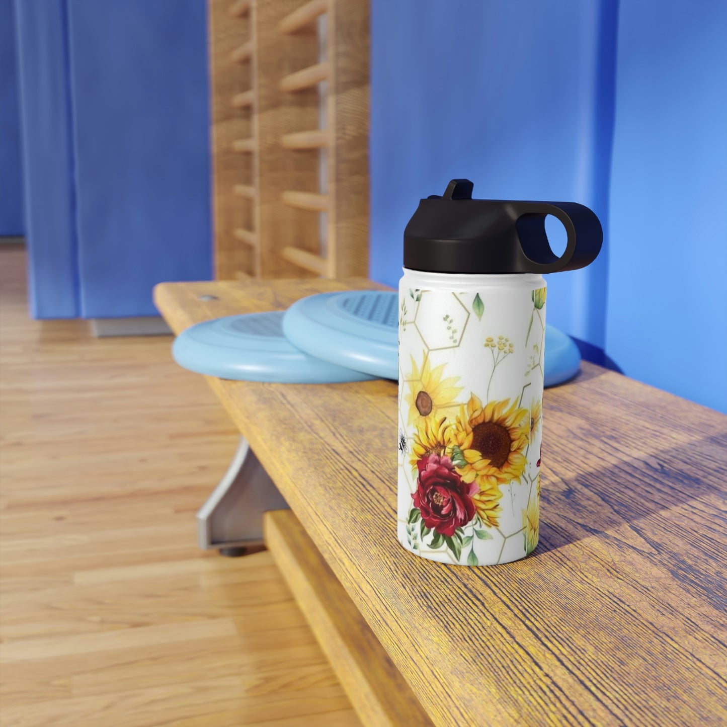 Be Yourself Stainless Steel Water Bottle, Standard Lid