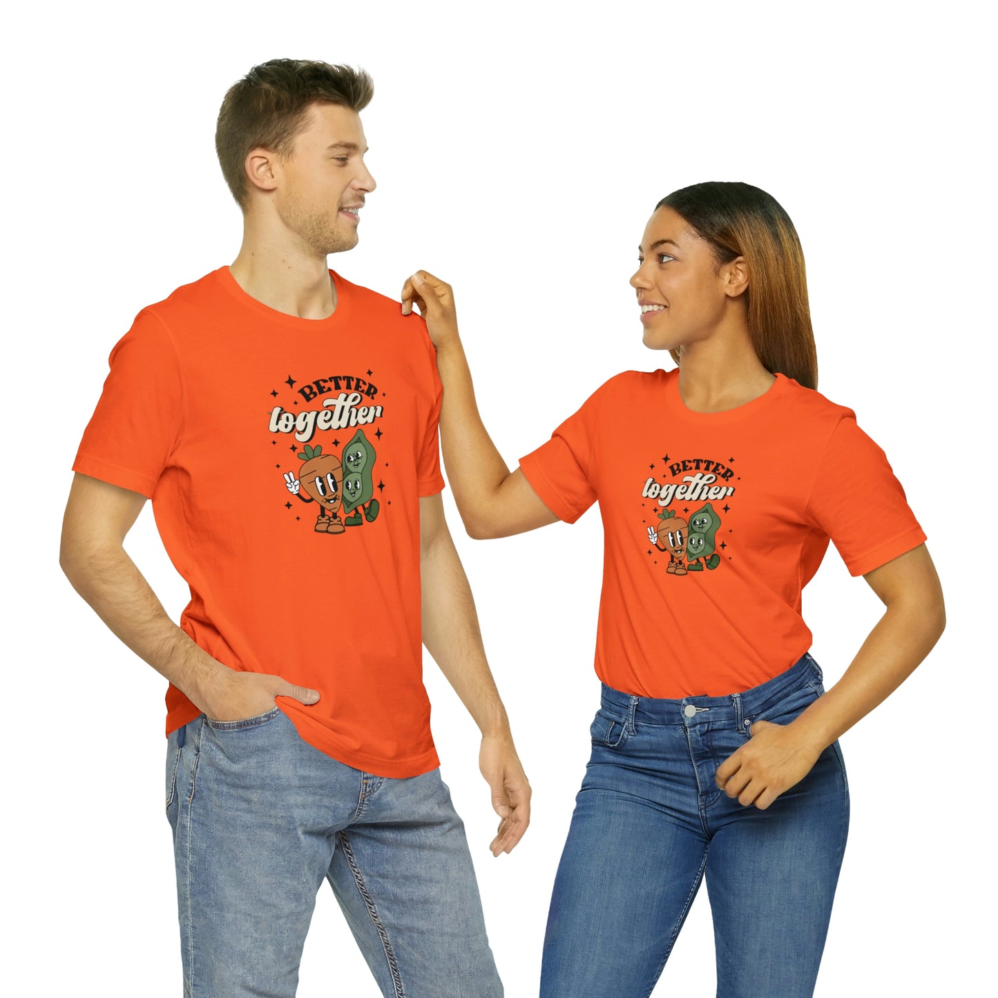 Better Together Print Jersey Short Sleeve Tee
