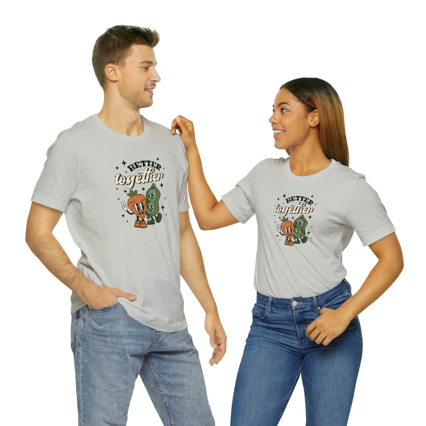 Better Together Print Jersey Short Sleeve Tee
