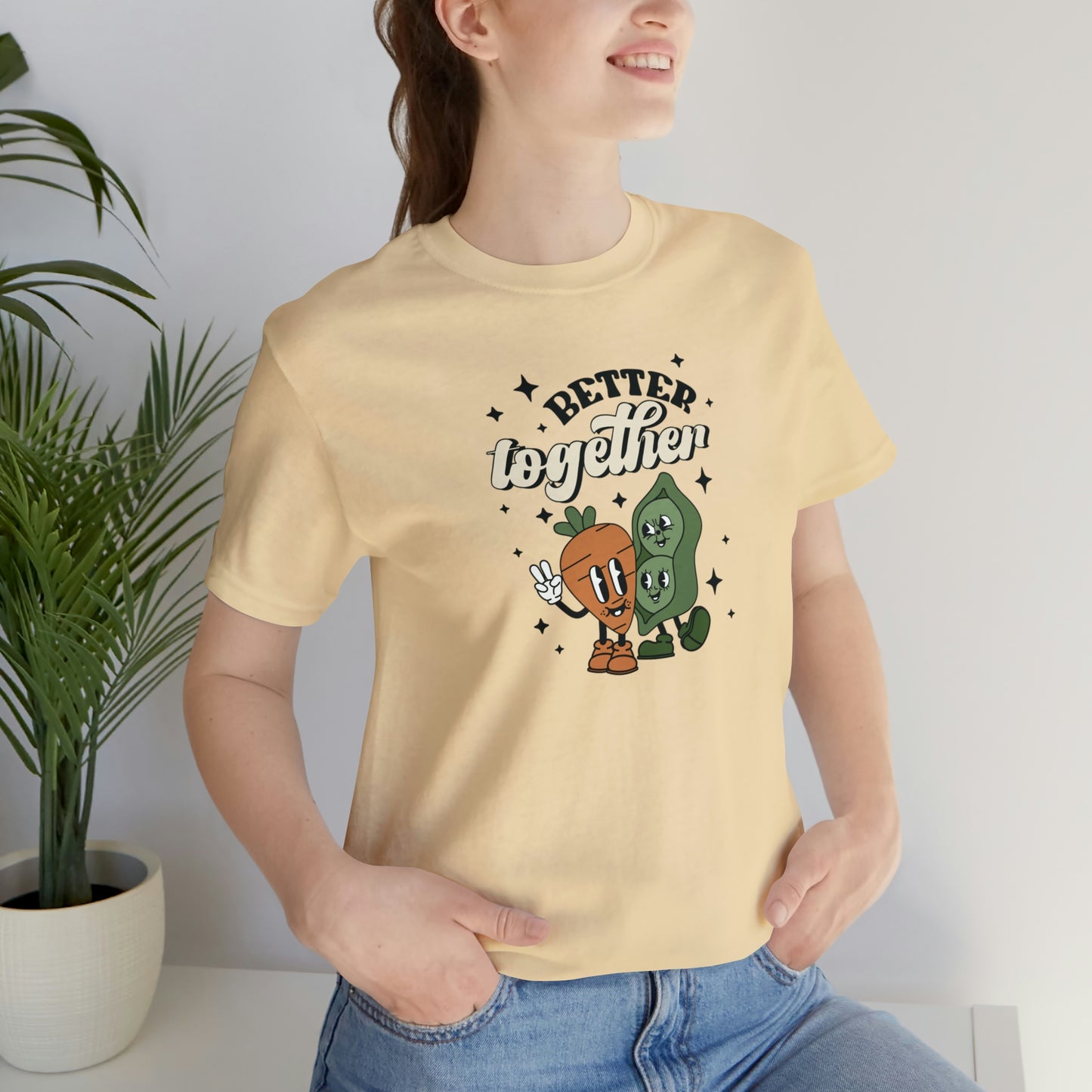 Better Together Print Jersey Short Sleeve Tee