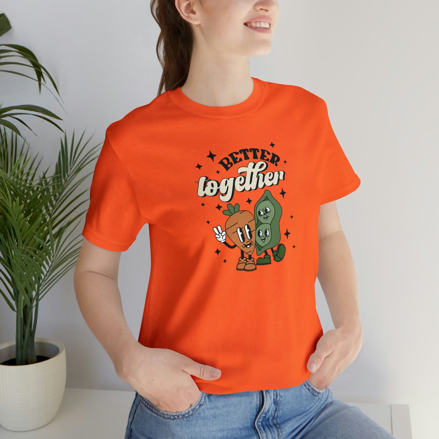 Better Together Print Jersey Short Sleeve Tee