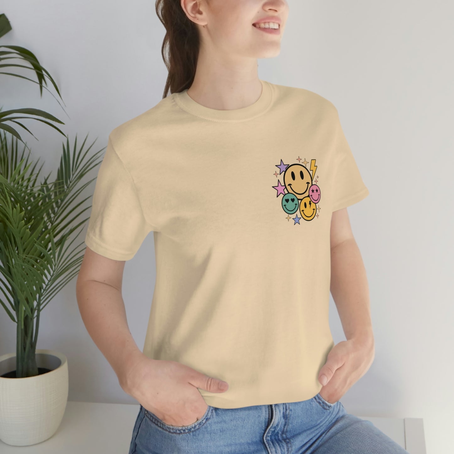 You Are, Smiley Faces, Jersey Short Sleeve Tee