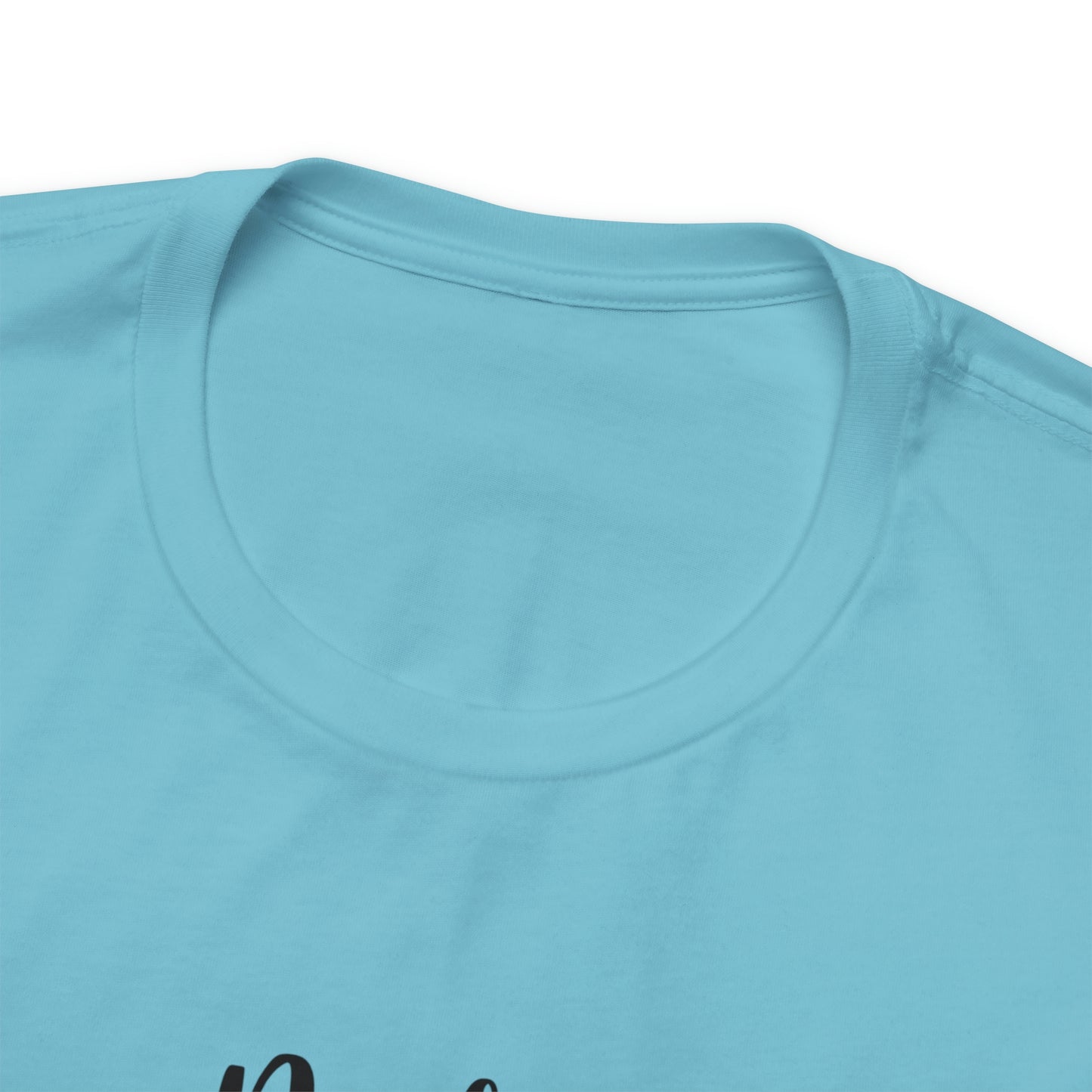 Resting Smile Face Print Jersey Short Sleeve Tee
