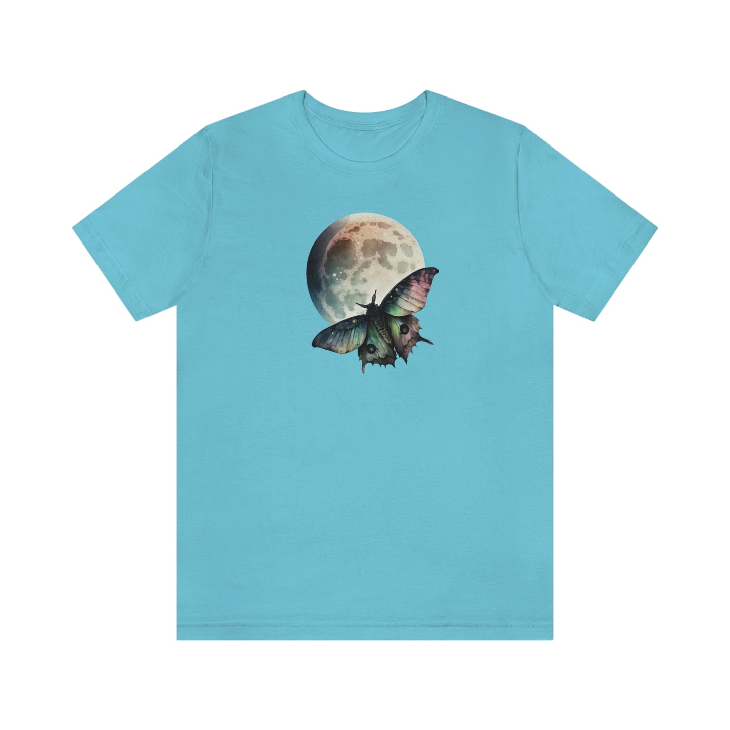 Lunar Moth Print Jersey Short Sleeve Tee