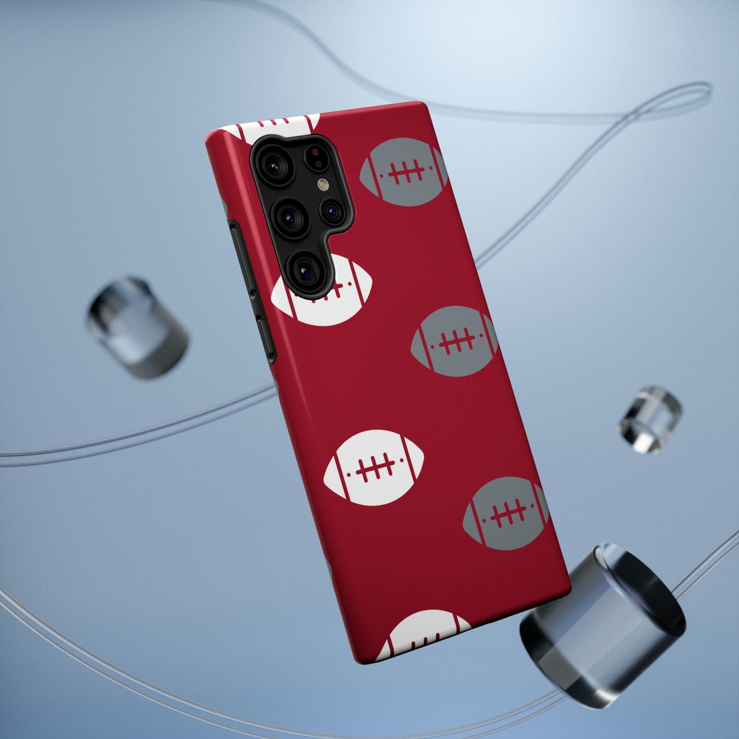 Football Print Impact-Resistant Cases
