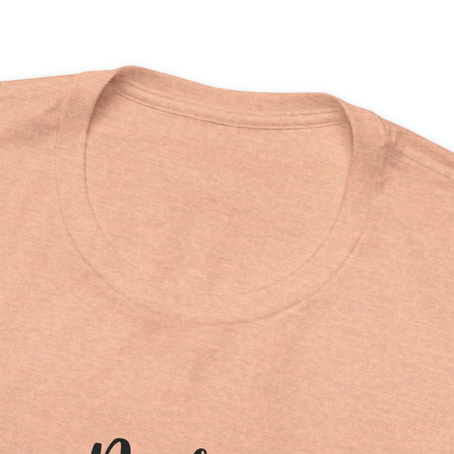 Resting Smile Face Print Jersey Short Sleeve Tee