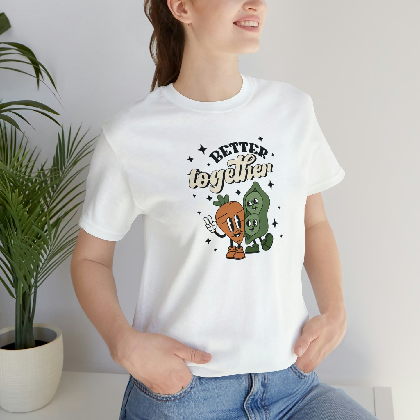 Better Together Print Jersey Short Sleeve Tee