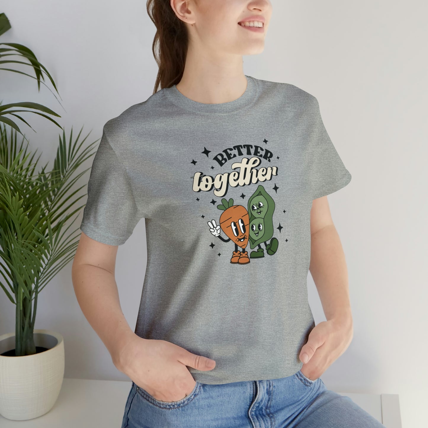 Better Together Print Jersey Short Sleeve Tee