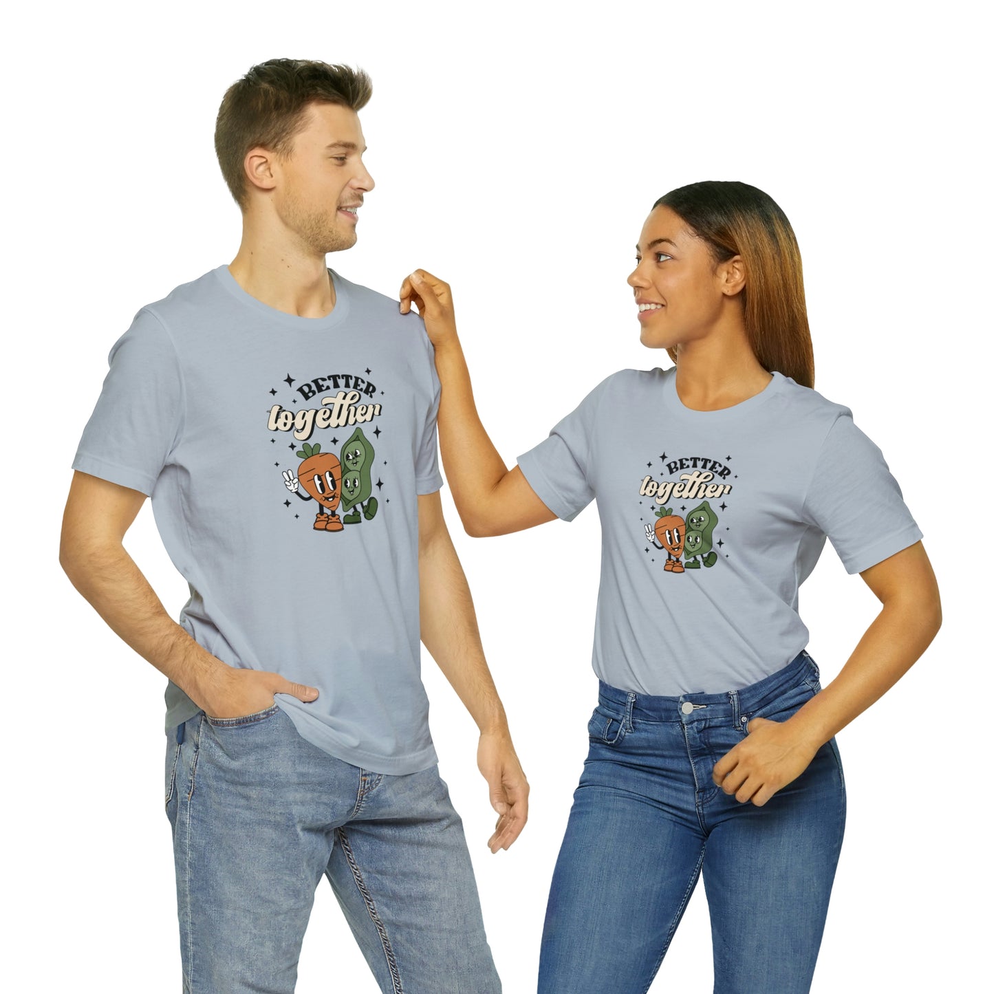 Better Together Print Jersey Short Sleeve Tee