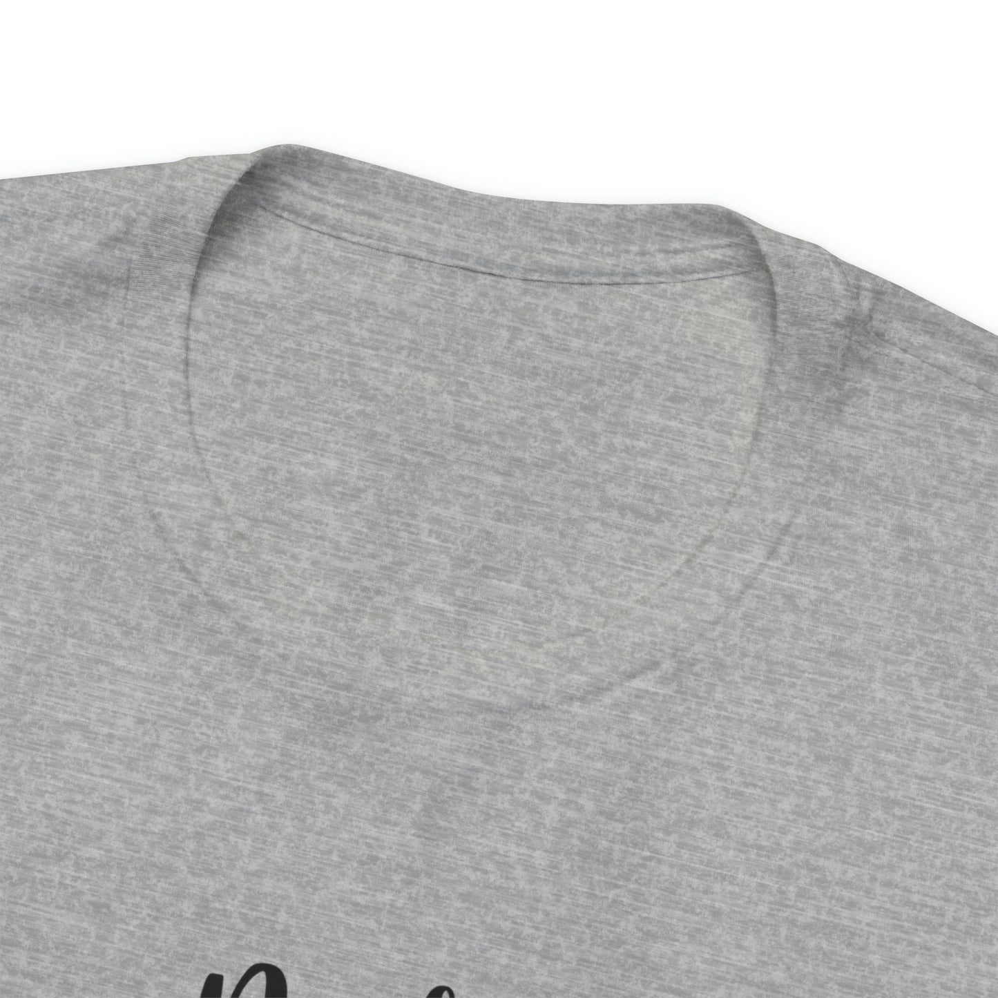 Resting Smile Face Print Jersey Short Sleeve Tee