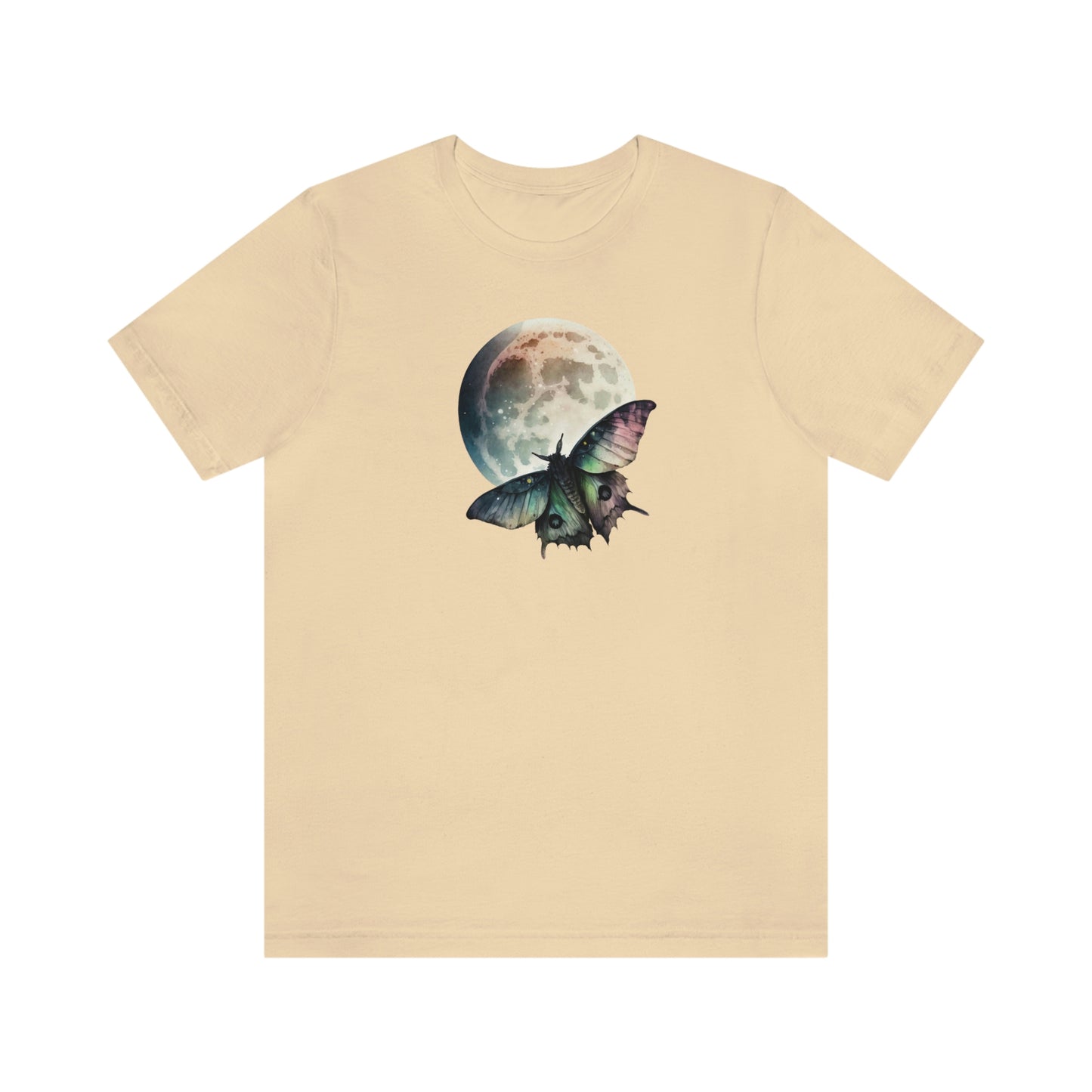 Lunar Moth Print Jersey Short Sleeve Tee