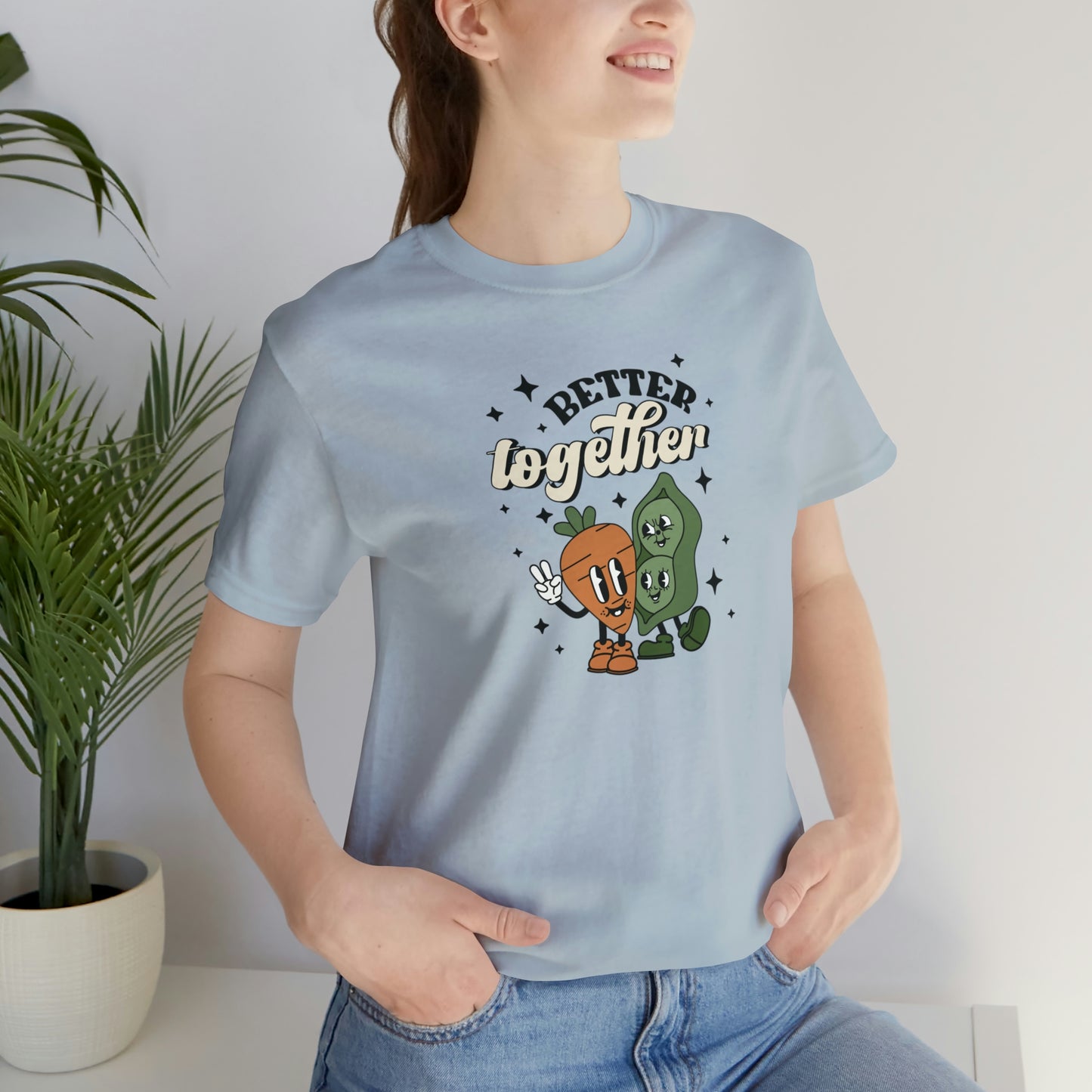 Better Together Print Jersey Short Sleeve Tee