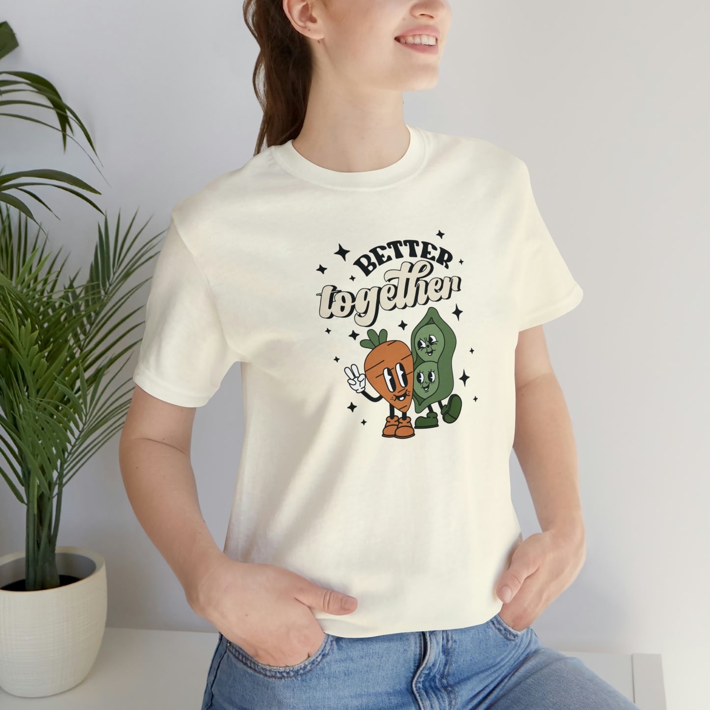 Better Together Print Jersey Short Sleeve Tee