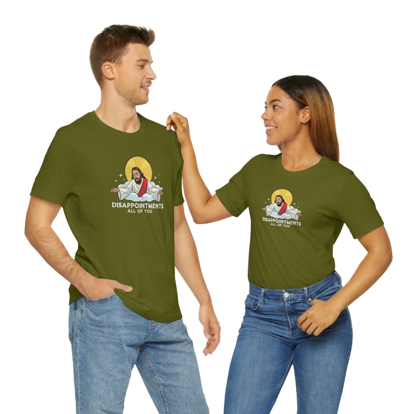 Funny Jesus, Disappointments All Of You, Jersey Short Sleeve Tee